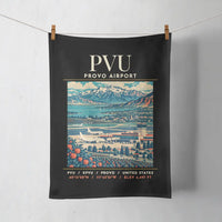 Thumbnail for PVU - Poster - Towel - Black