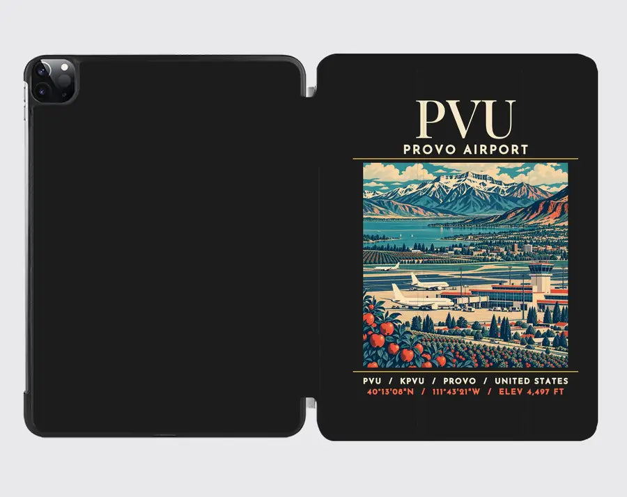 PVU - Poster - iPad Case - Black