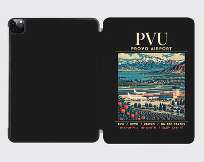 PVU - Poster - iPad Case - Black