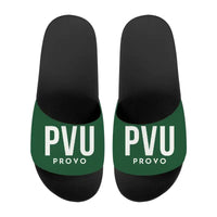 Thumbnail for Provo Municipal Airport (PVU) Slippers & Flip Flops - Slippers - Sport - Code - Green