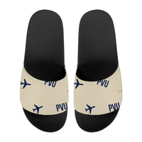 Thumbnail for Provo Municipal Airport (PVU) Slippers & Flip Flops - Slippers - Sport - Pattern - Beige