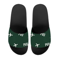 Thumbnail for Provo Municipal Airport (PVU) Slippers & Flip Flops - Slippers - Sport - Pattern - Dark Green