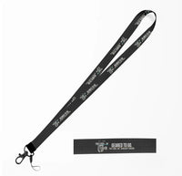 Thumbnail for PW1100G-JM lanyard - black