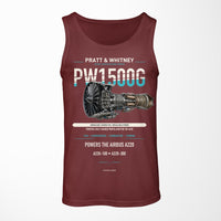 Thumbnail for PW1500G design on dark red tank top