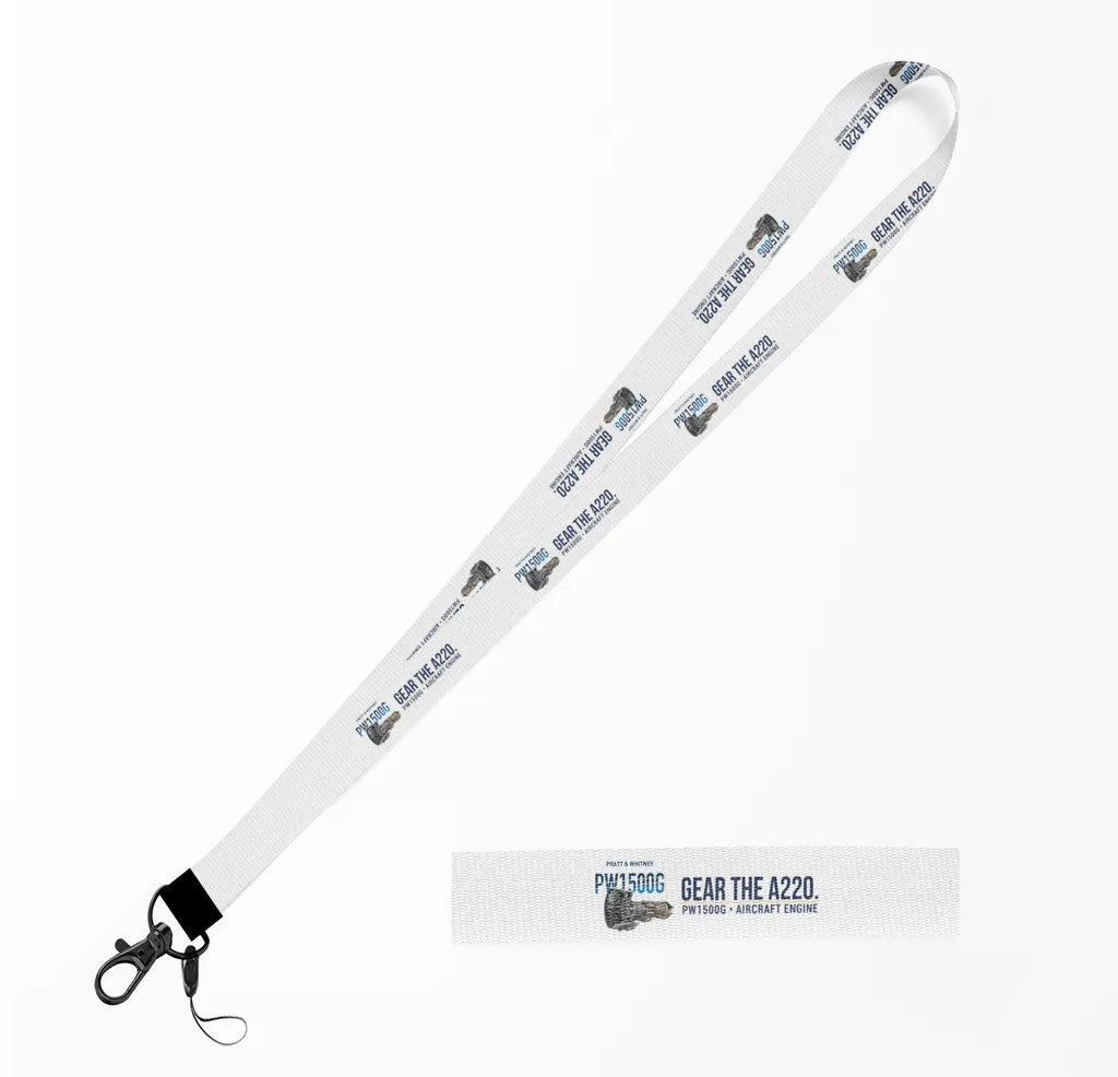 PW1500G lanyard - white