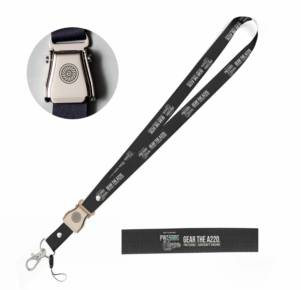 PW1500G seat belt lanyard - black