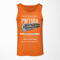 Thumbnail for PW150A design on orange tank top