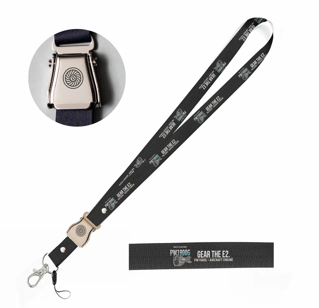 PW1900G seat belt lanyard - black