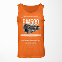 Thumbnail for PW500 design on orange tank top