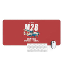 Thumbnail for PZL M28-05 Skytruck - Cartoon - Desk Mat - Red