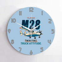 Thumbnail for PZL M28-05 Skytruck - Cartoon - No Frame - Light Blue