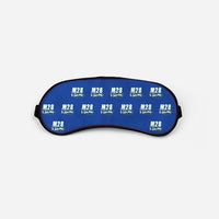 Thumbnail for PZL M28-05 Skytruck - Cartoon Pattern - Sleep Mask - Blue