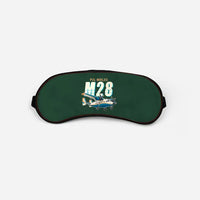 Thumbnail for PZL M28-05 Skytruck - Cartoon - Sleep Mask - Dark Green