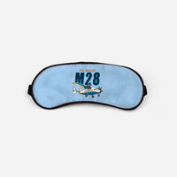 Thumbnail for PZL M28-05 Skytruck - Cartoon - Sleep Mask - Light Blue