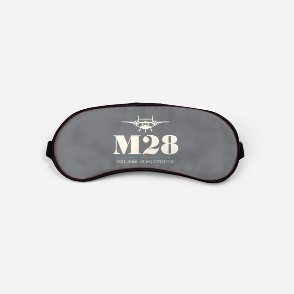 PZL M28-05 Skytruck - Heritage - Sleep Mask - Gray