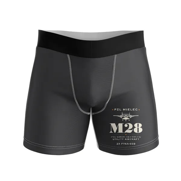 PZL M28-05 Skytruck - Men Boxers - Heritage - Black