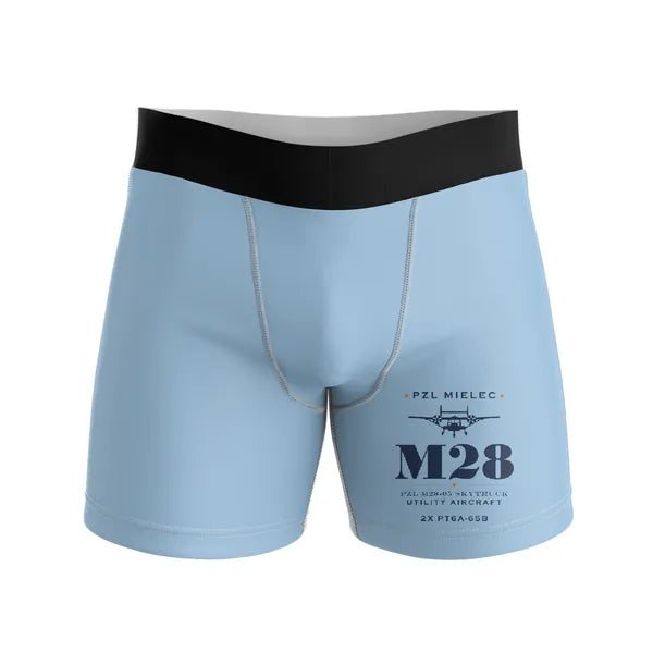 PZL M28-05 Skytruck - Men Boxers - Heritage - Light Blue