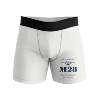 Thumbnail for PZL M28-05 Skytruck - Men Boxers - Heritage - White