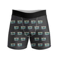 Thumbnail for PZL M28-05 Skytruck - Men Boxers - Original Pattern - Black