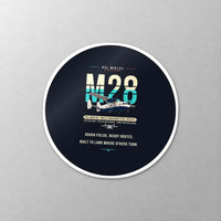 Thumbnail for PZL M28-05 Skytruck - Original - Circle Sticker - Close-up