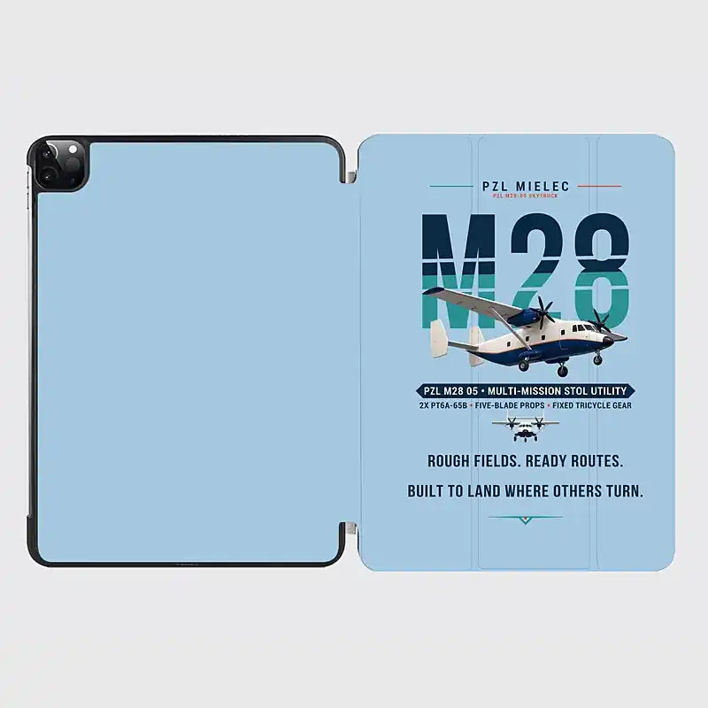 PZL M28-05 Skytruck - Original - iPad Case - Light Blue