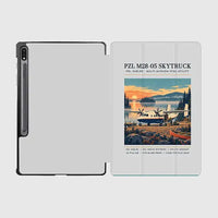Thumbnail for PZL M28-05 Skytruck - Poster - Samsung Tablet - Light Gray