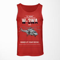 Thumbnail for PZL-Świdnik W-3WA Sokół design on red tank top