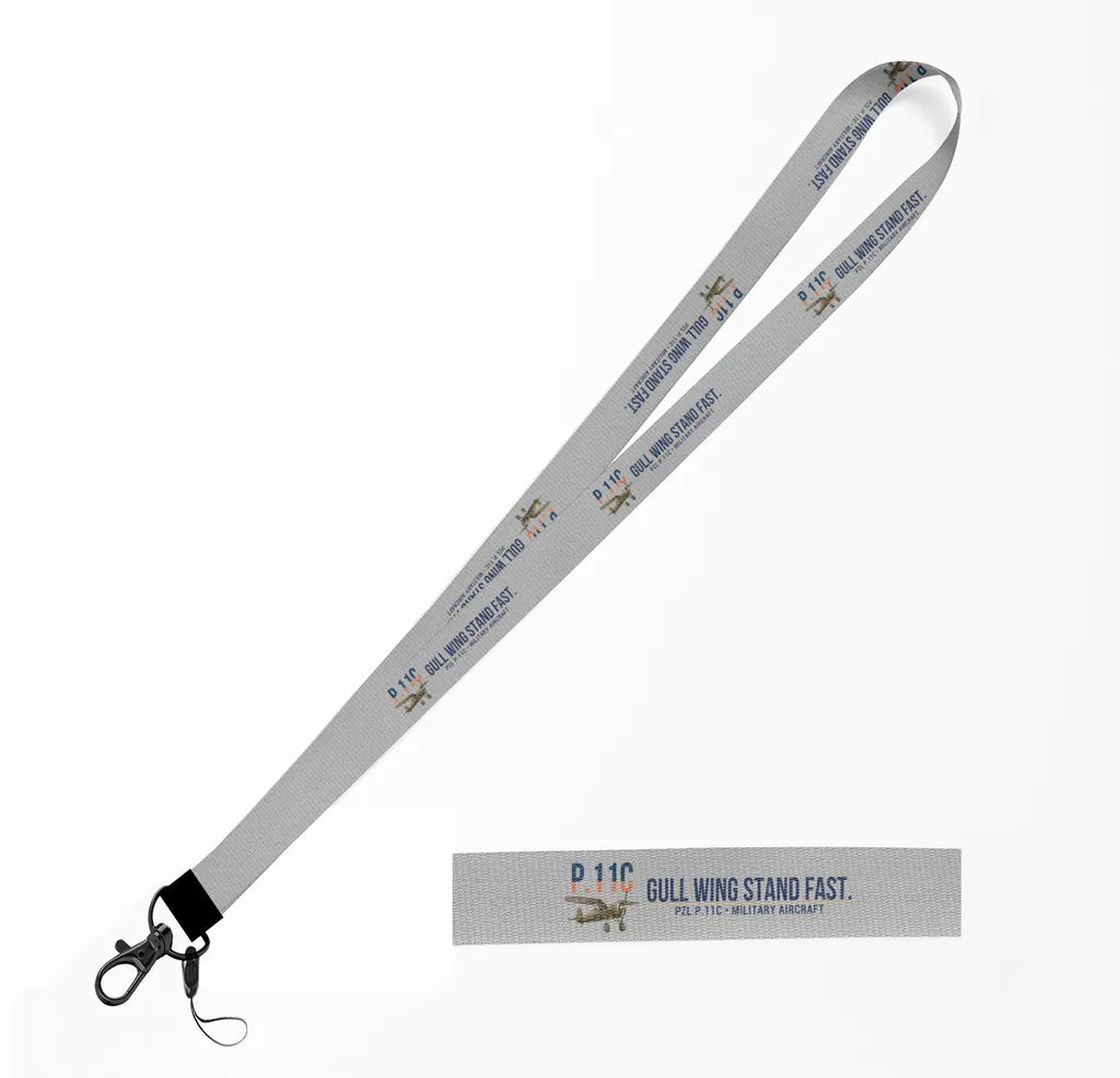 PZL P.11c lanyard - light gray