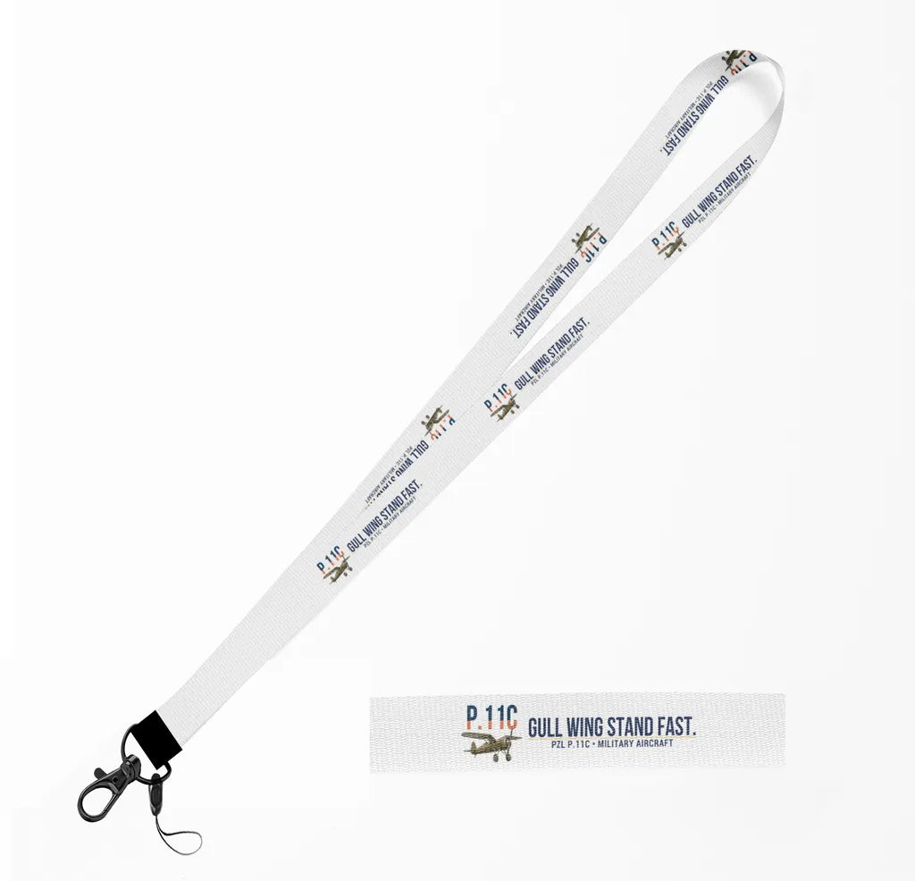 PZL P.11c lanyard - white
