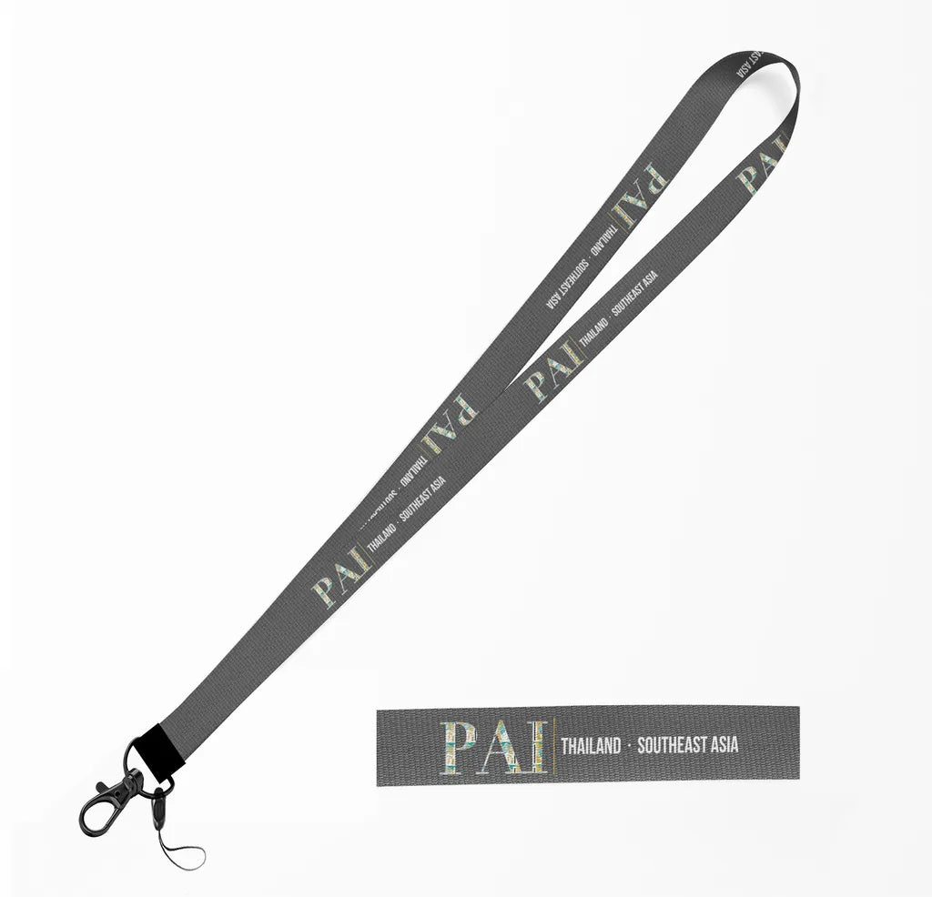 Pai City Series lanyard - gray