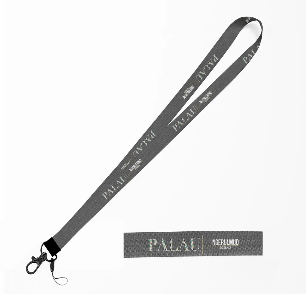 Palau Country Series lanyard - gray