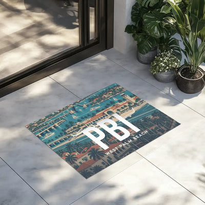 Palm Beach International Airport (PBI) door mat