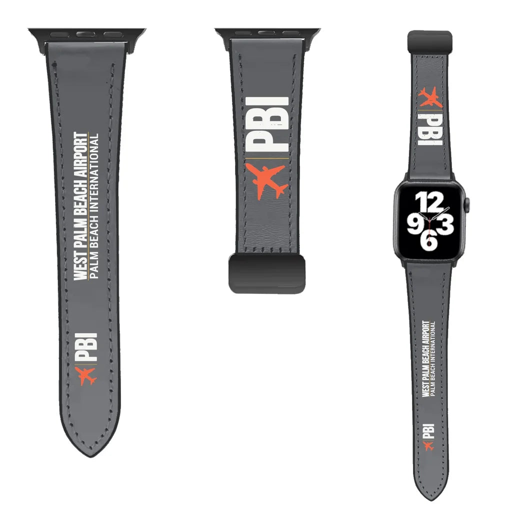 WBV6 | Palm Beach International Airport PBI | Leather - Gray