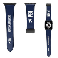 Thumbnail for WBV6 | Palm Beach International Airport PBI | Leather - Navy Blue