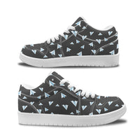 Thumbnail for Paper Airplanes (Gray) Designed Fashion Low Top Sneakers & Shoes