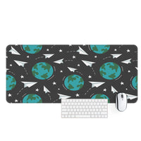 Thumbnail for Paper Planes & Earth Designed Desk Mats