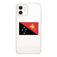 Thumbnail for Papua New Guinea Designed Transparent Silicone iPhone Cases