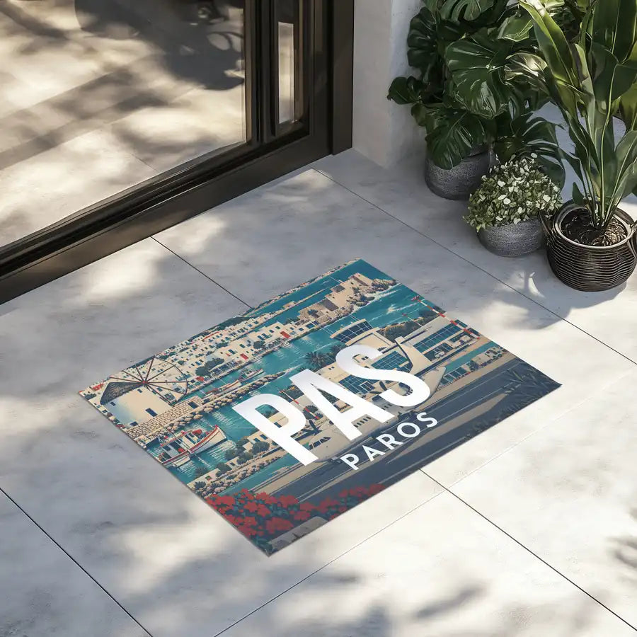 Paros National Airport (PAS) door mat