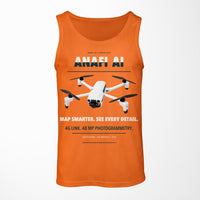 Thumbnail for Parrot ANAFI Ai design on orange tank top