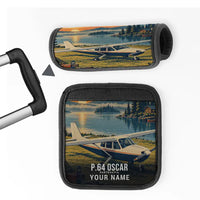 Thumbnail for Partenavia P.64 Oscar - 3D + Name - Luggage Handle Cover - Full Print