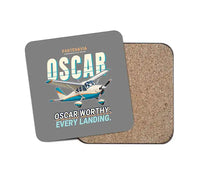 Thumbnail for Partenavia P.64 Oscar - Cartoon - Coaster - Gray