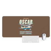 Thumbnail for Partenavia P.64 Oscar - Cartoon - Desk Mat - Brown