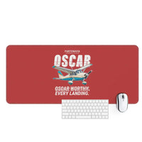 Thumbnail for Partenavia P.64 Oscar - Cartoon - Desk Mat - Red