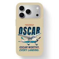 Thumbnail for Partenavia P.64 Oscar - Cartoon - MagSafe iPhone 17 Pro - Beige