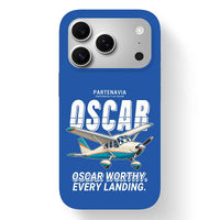 Thumbnail for Partenavia P.64 Oscar - Cartoon - MagSafe iPhone 17 Pro - Blue