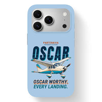Thumbnail for Partenavia P.64 Oscar - Cartoon - MagSafe iPhone 17 Pro - Light Blue