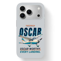 Thumbnail for Partenavia P.64 Oscar - Cartoon - MagSafe iPhone 17 Pro - Light Gray