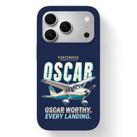 Thumbnail for Partenavia P.64 Oscar - Cartoon - MagSafe iPhone 17 Pro - Navy Blue
