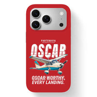 Thumbnail for Partenavia P.64 Oscar - Cartoon - MagSafe iPhone 17 Pro - Red