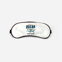Thumbnail for Partenavia P.64 Oscar - Cartoon + Name - Sleep Mask - White